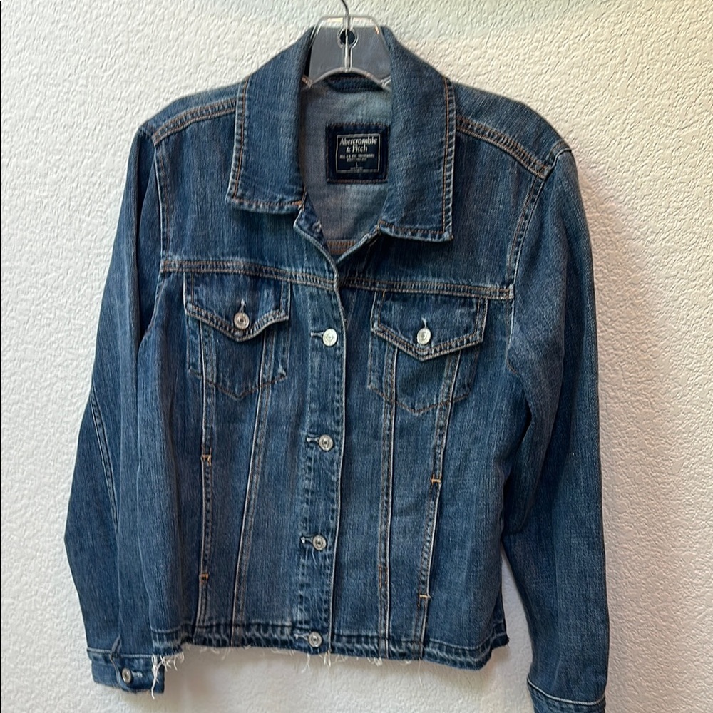 Abercrombie & Fitch Classic Denim Jacket L